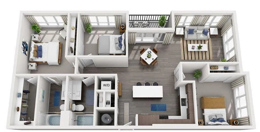 Floor plan C1