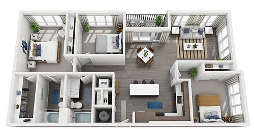 Floor plan C1