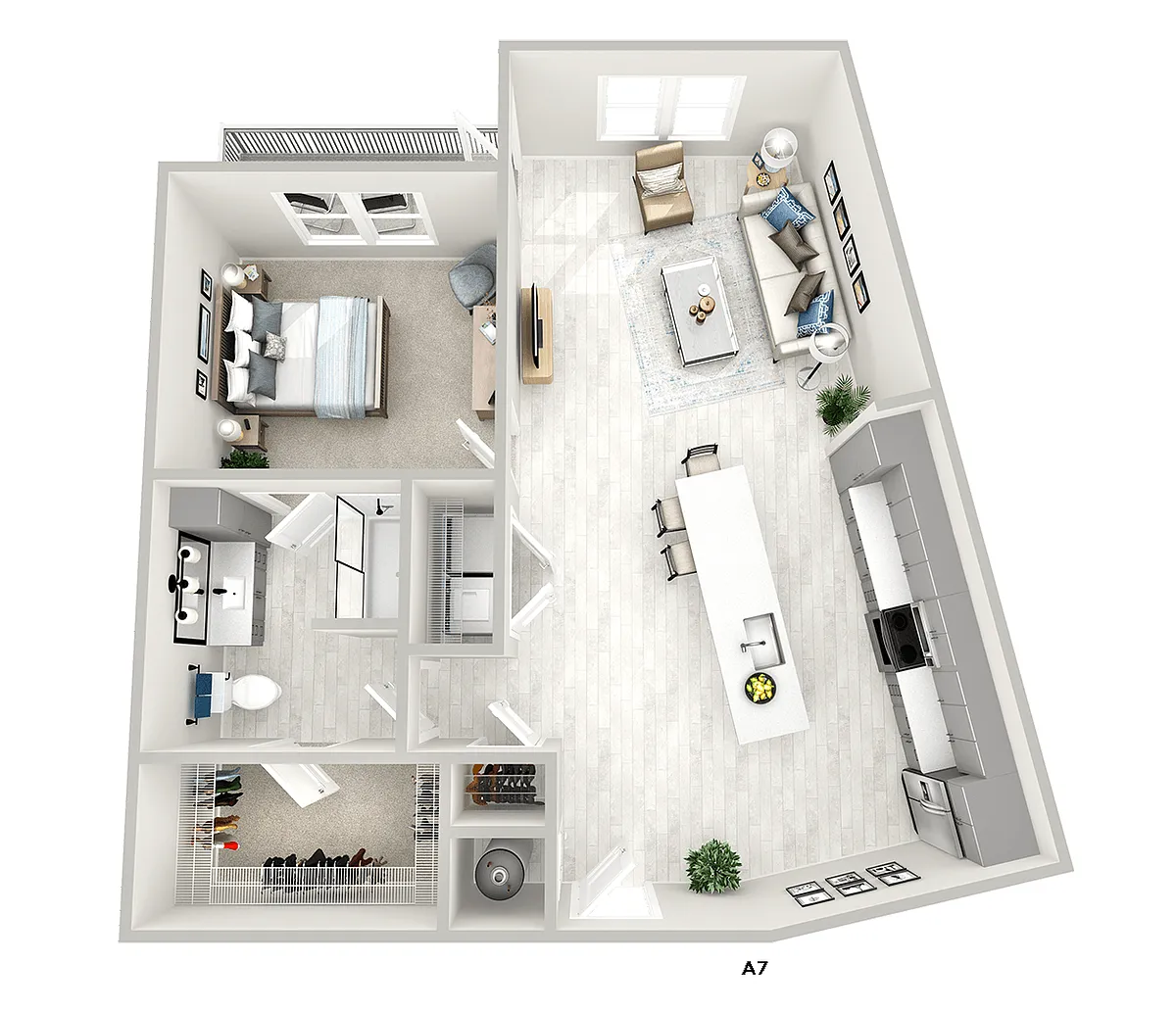 Floor plan A7