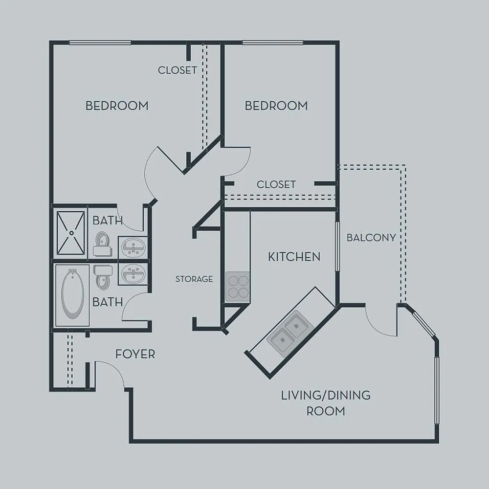 Floor plan C2 Classic