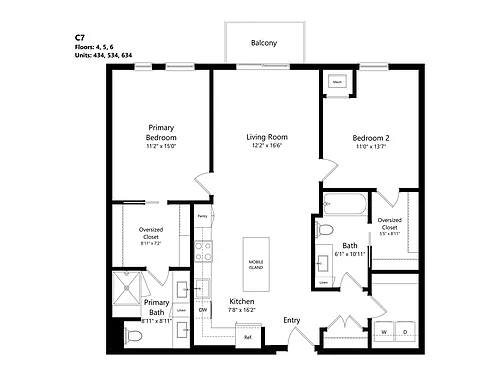 Floor plan C7