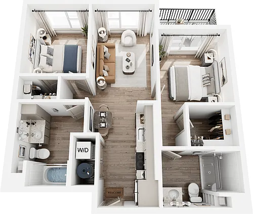 Floor plan B4