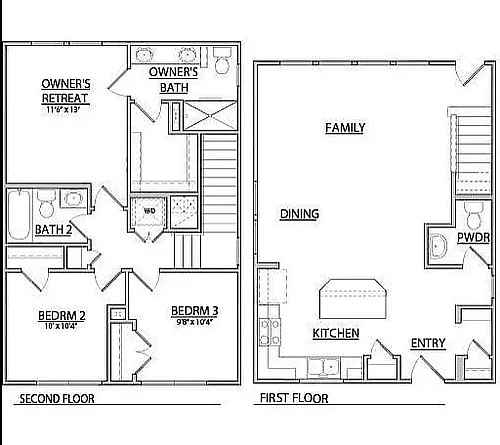 Floor plan Guadalupe