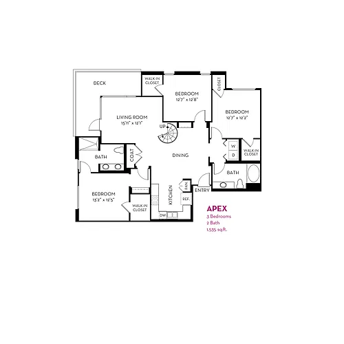 Floor plan Apex