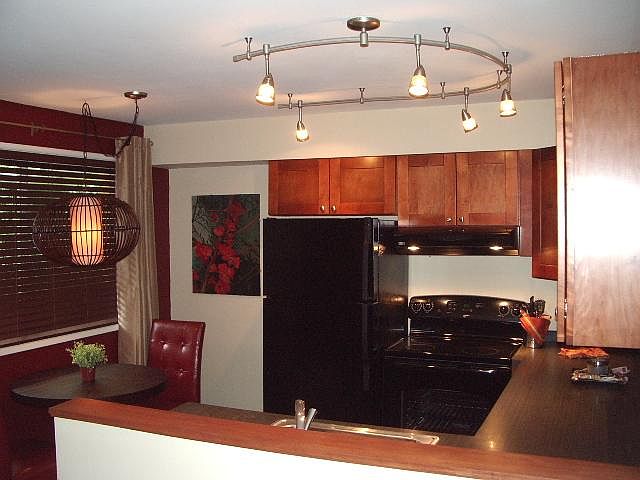 kitchen and dining room