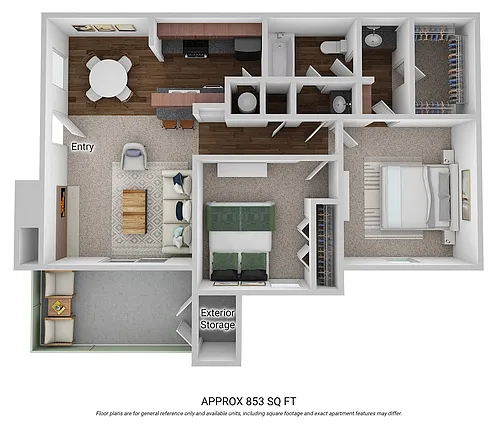 Floor plan B1