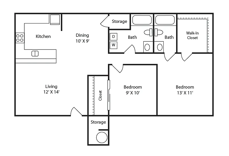 Floor plan Laguna