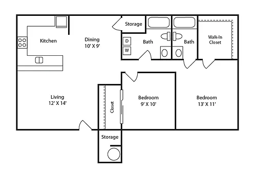 Floor plan Laguna