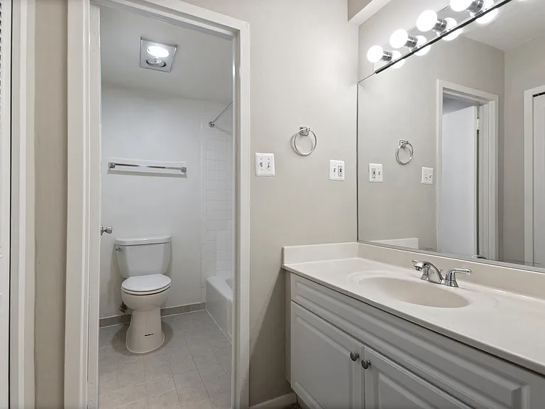 Renovated bathrooms