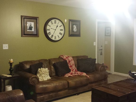 Living room from corner