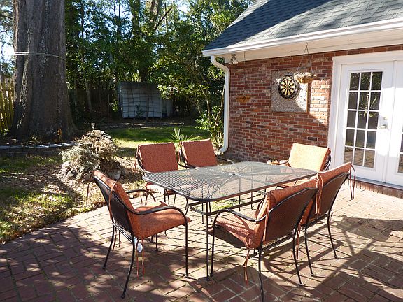 Patio garden master bed door