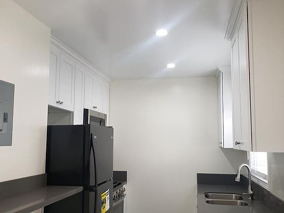 Kitchen with recessed light