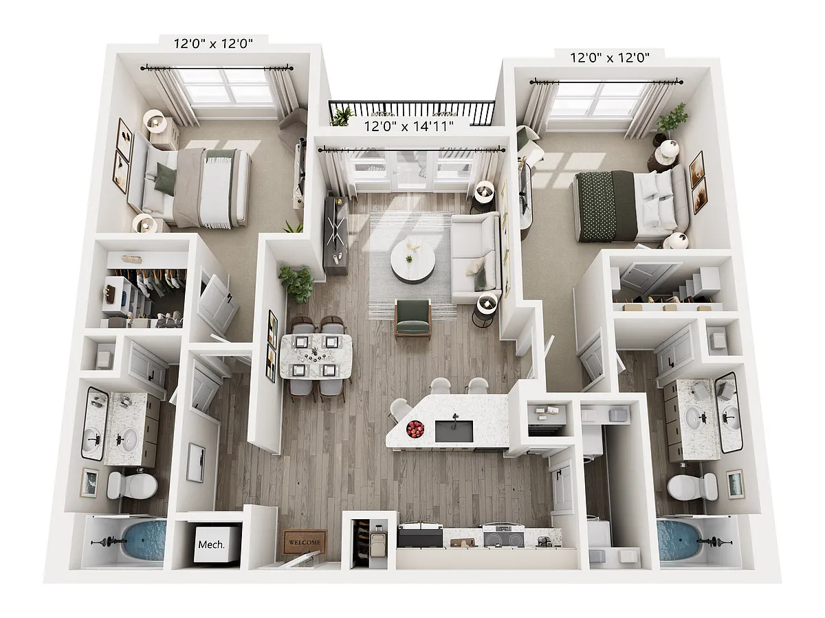 Floor plan C4