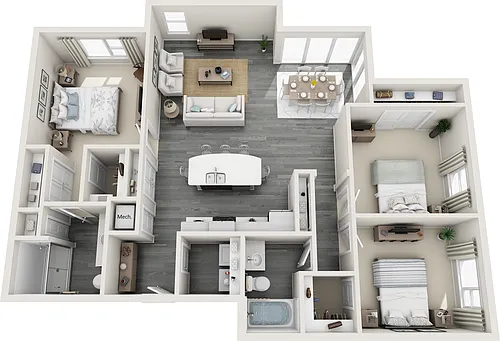 Floor plan Heart