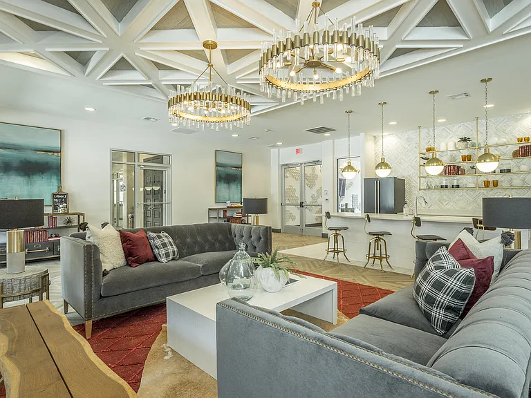 Relax inside the Hawthorne at the W Clubhouse