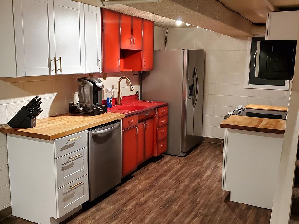All new kitchen with brand new appliances. Butcherblock counter tops.