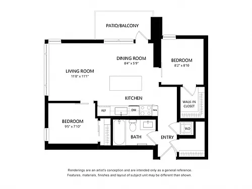 Floor plan 2102