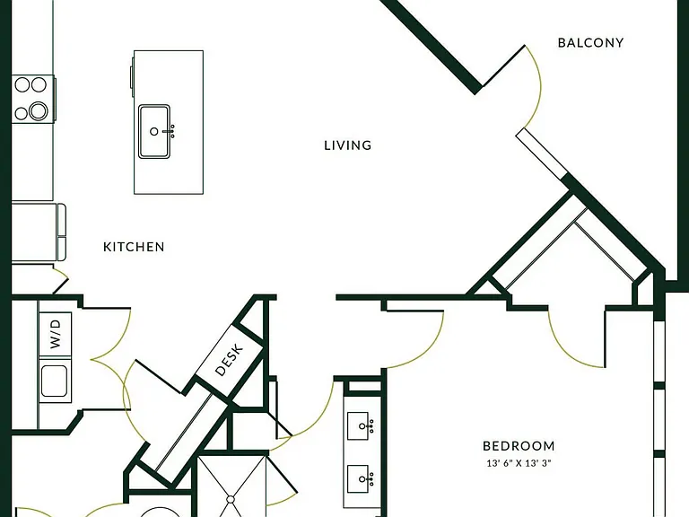 A1Q floor plan The Hartley at Blue Hill