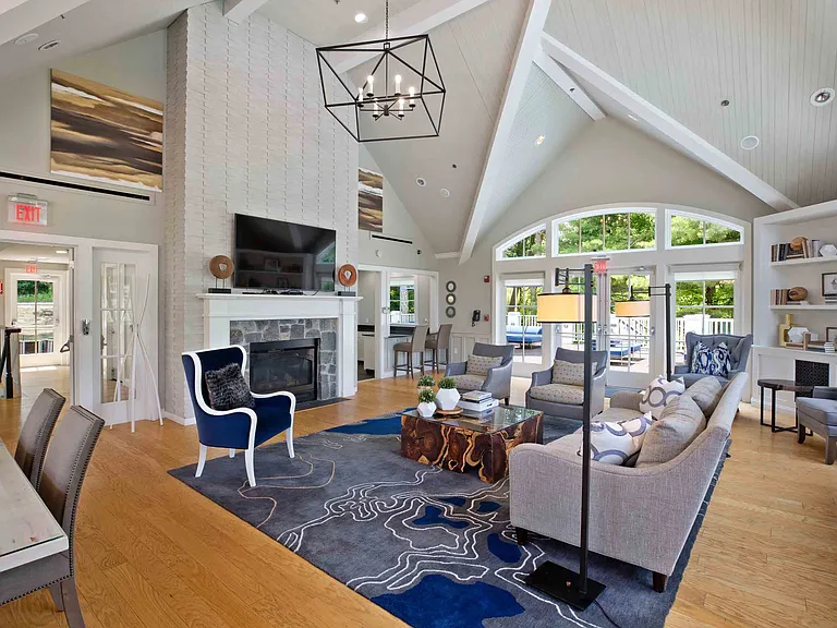 Resident clubhouse with TV