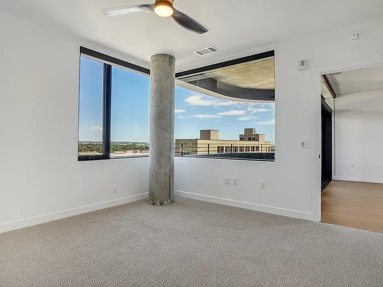Large bedroom windows