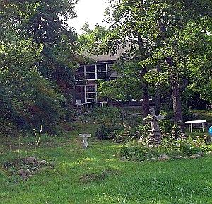 yard and house