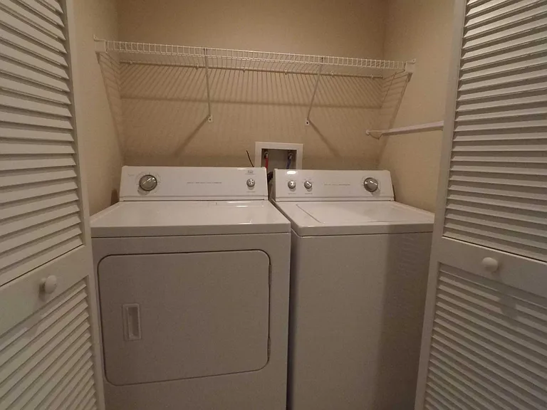 Laundryview from the living