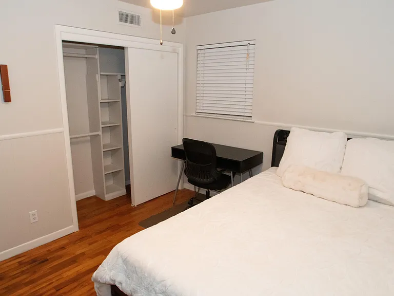 Bedroom 2 with closet.