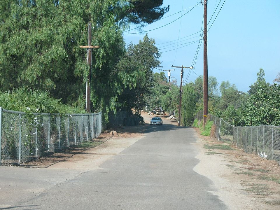 Looking down Terracita Lane...