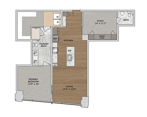 Floor plan B1