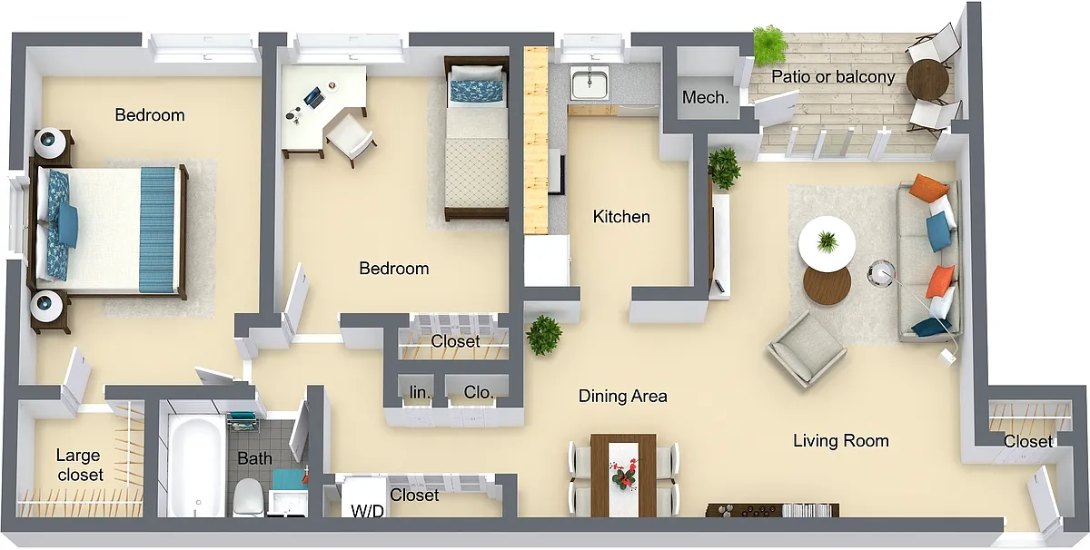 Floor plan Hamilton