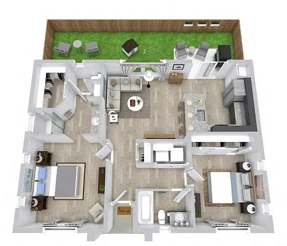 Floor plan The Retreat