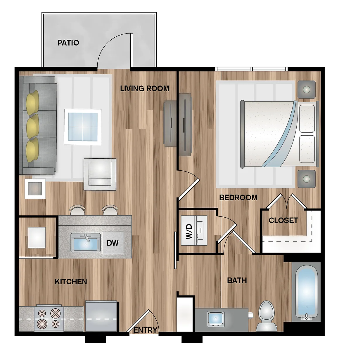 Floor plan A1