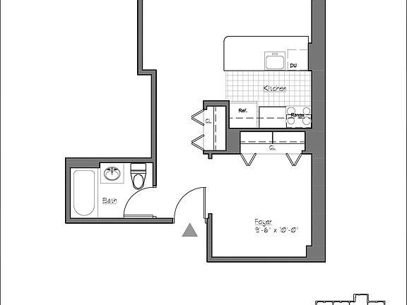 2nd image of 155 W 21st St #G6