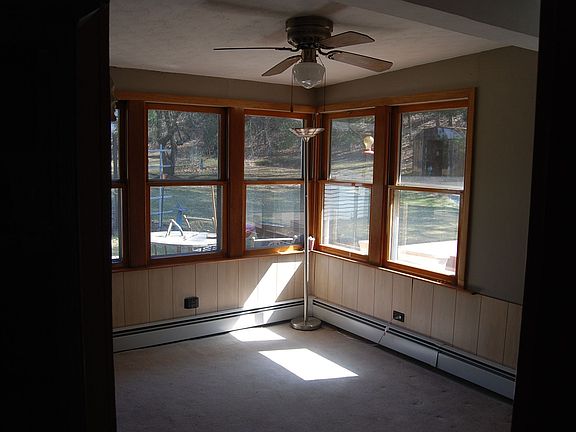 den w/new wood stove