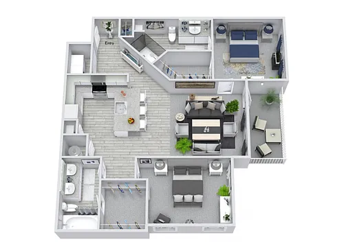Floor plan B2
