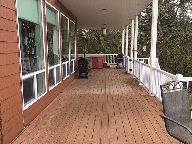 Back deck