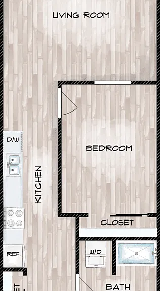 A1 Floorplan Diagram