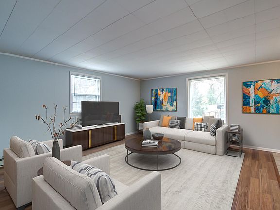 Living room (Virtually staged)