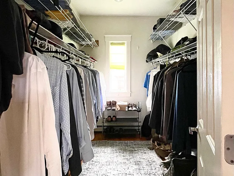 Third floor walk-in closet #1