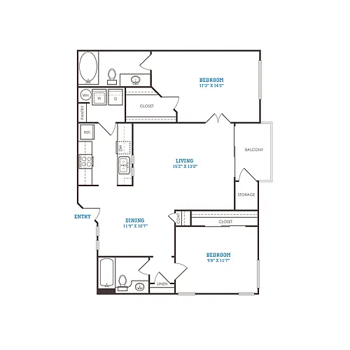 Floor plan B3 Classic