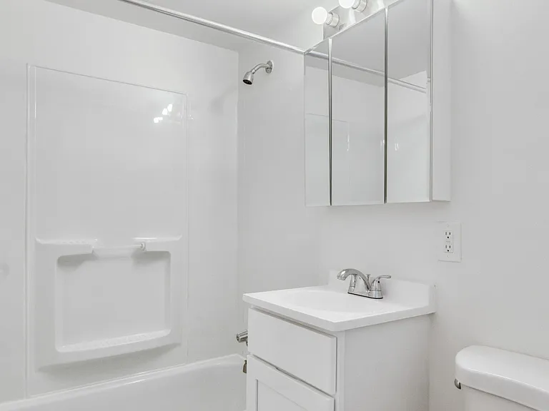 Welcome to Lakeshore Preserve, where modern design meets comfort. This stylish bathroom features sleek finishes, ample storage, and natural light, creating a serene retreat. Explore your new home today and elevate your lifestyle!