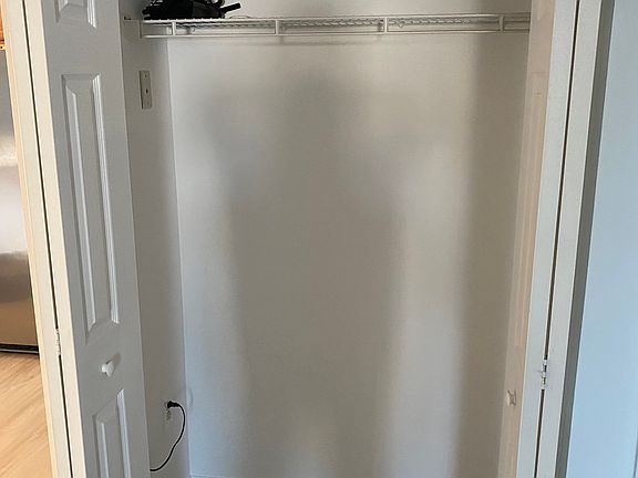 Large coat closet off living room