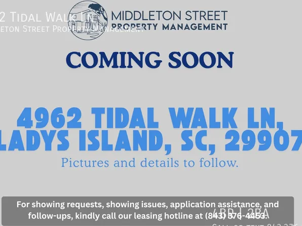 4962 Tidal Walk Ln, Ladys Island, SC 29907
