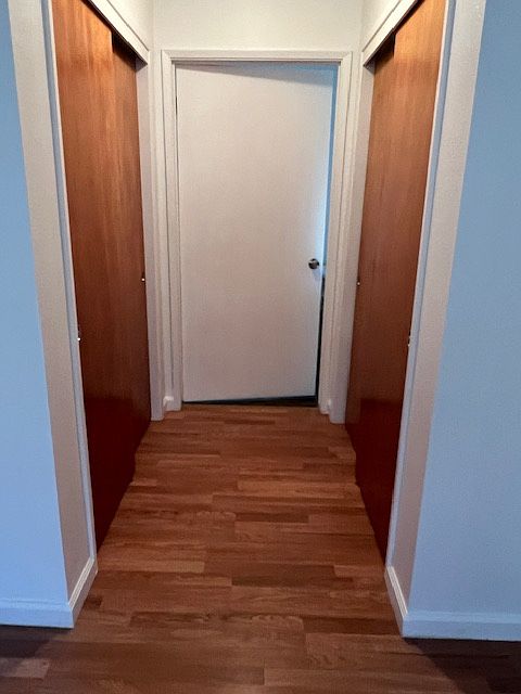 hall to bathroom