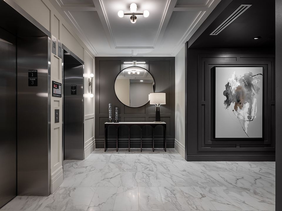 Snazzy Elevator Lobby