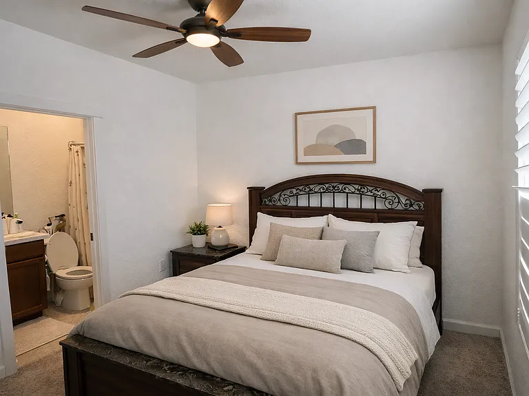 1st BedRoom & Full Bath at First Floor