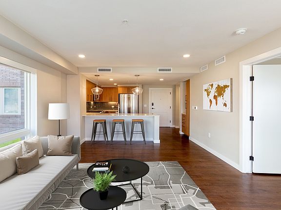 Spacious and open layouts with sweeping views of the Flatirons in select homes