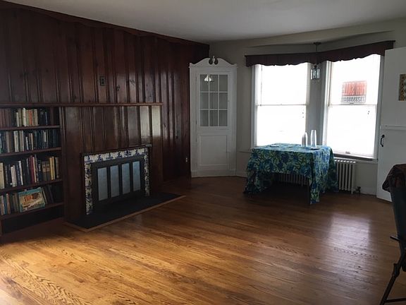 Living room bay window