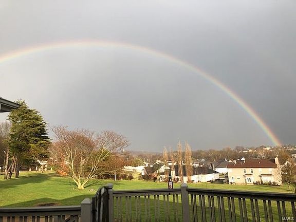 View from the deck overlooking the neighborhood.