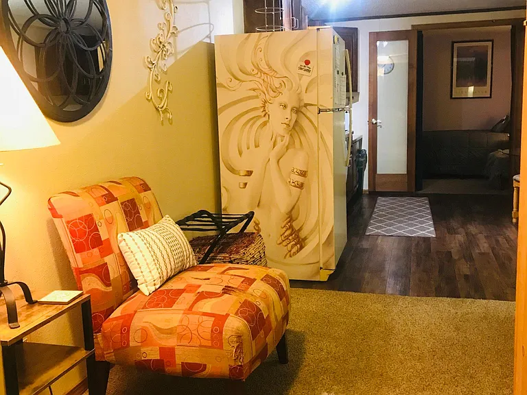 Entry into living room
